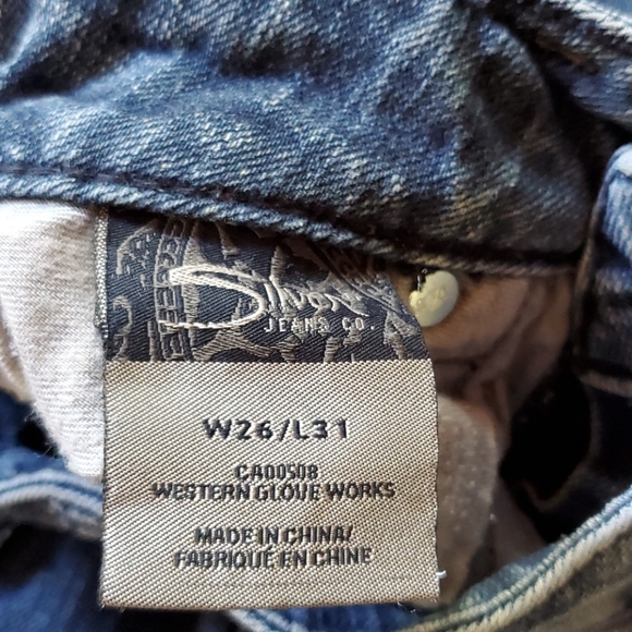 SILVER STEVIE FLAT NWOT skinny jeans - Picture 6 of 7